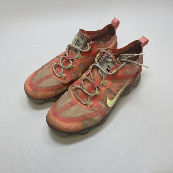 Nike Womens Air VaporMax AR6632-602 2019 Pink Tint Running Shoes Sneakers Size 9 - Picture 4 of 15